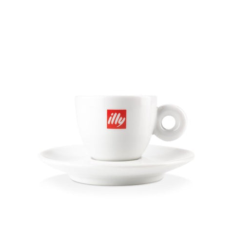 illy Cappuccino Cups with Saucer 60mL (Box of 12)