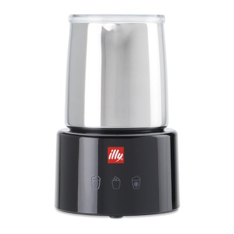 illy Milk Frother Black