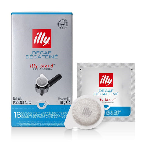12 x illy Decaf E.S.E Pods 18pcs