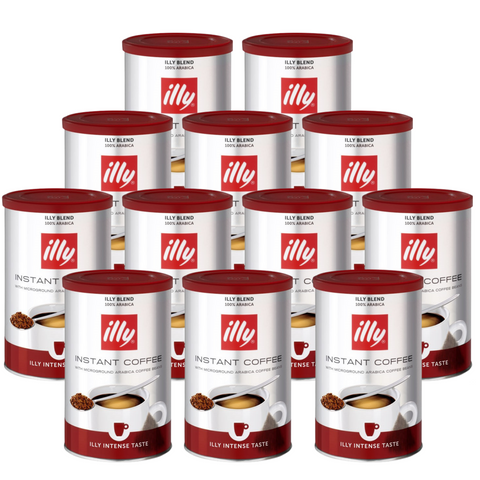 12 x illy Intense Instant Coffee 95g