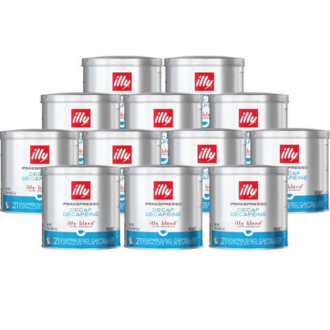12 x illy Decaf Iperespresso Capsules 21pcs 140g