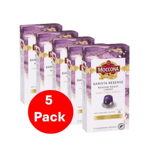 Moccona Barista Reserve Capsules Medium Roast Lungo 50 Capsules