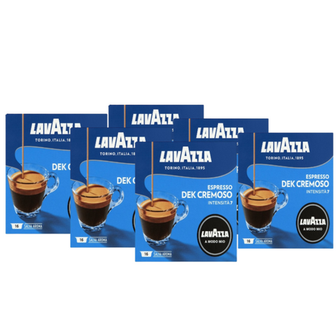 Lavazza Dek Decaffeinated A Modo Mio Coffee Pods 96 Pack