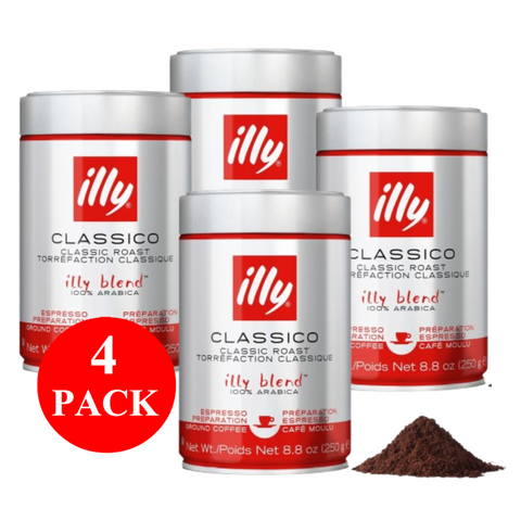 illy Classico Espresso Ground Coffee