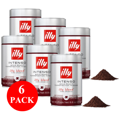  illy Intenso Espresso Ground Coffee