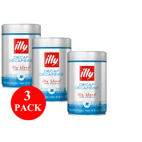 illy Decaf Ground Coffee 