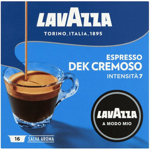 Lavazza Dek Decaffeinated A Modo Mio Coffee Pods 96 Pack