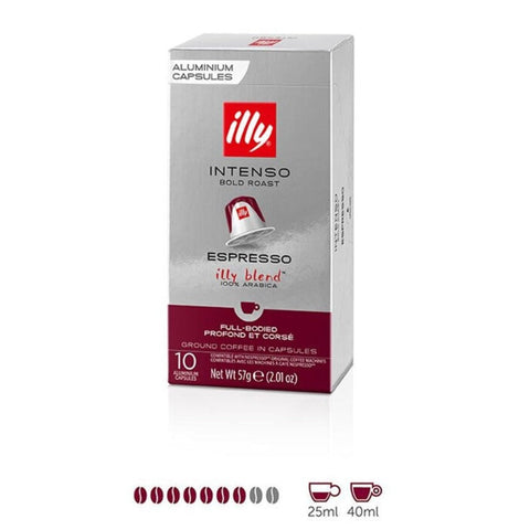 Illy Intenso Bold Roast Espresso Capsules 100 Capsules