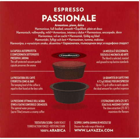 Lavazza Passionale A Modo Mio Coffee Pods 48 Pack