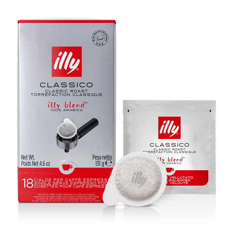 4 x illy Classico Espresso Pods 18PCS