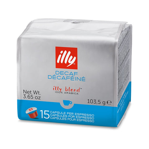 4 x illy Decaf MPS Capsules 15pcs