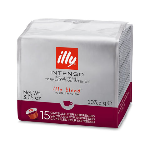 12 x illy Intenso MPS Capsules 15pcs