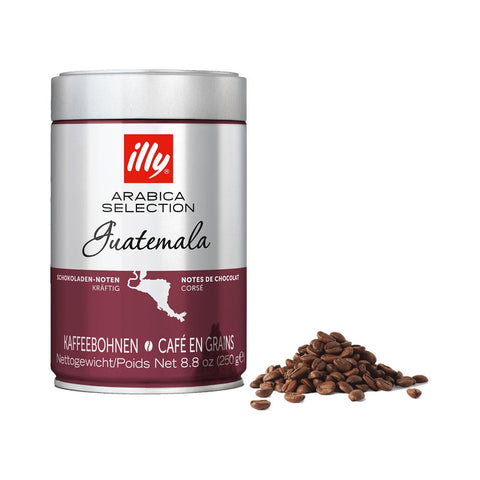 6 x illy Guatemala Coffee Beans 250g