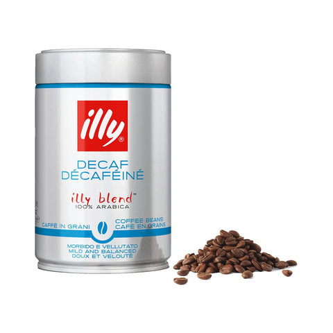 3 x illy Decaf Coffee Beans 250g