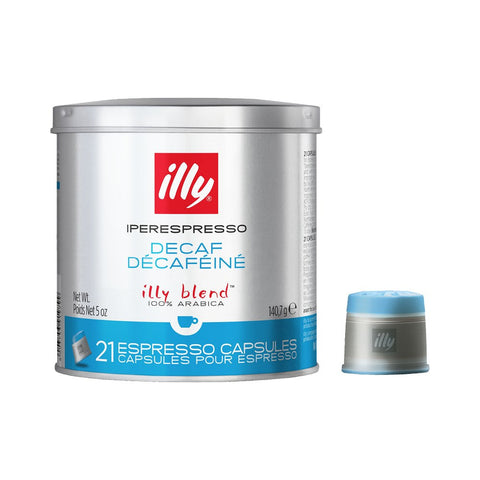 3 x illy Decaf Iperespresso Capsules 21pcs 140g