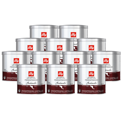 12 x illy Guatemala Capsules 21pcs 140g