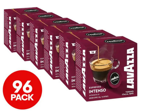 6 x 16pk Lavazza A Modo Mio Coffee Capsules Intenso