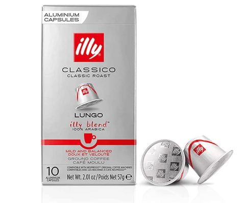 Illy Coffee Capsules Lungo Classico Espresso Capsules 100 Capsules